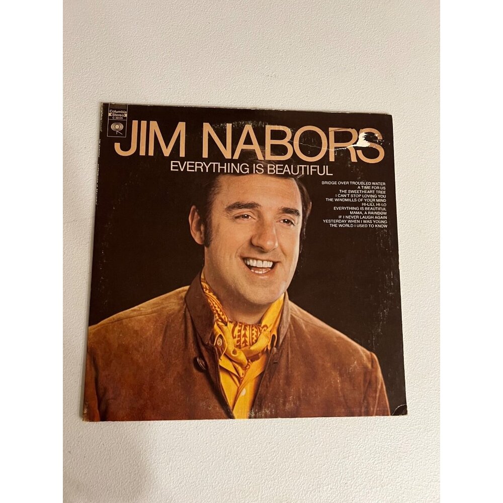 Jim Nabors Everything Is Beautiful LP Vinyl Record 1970 Easy Listening C 30129